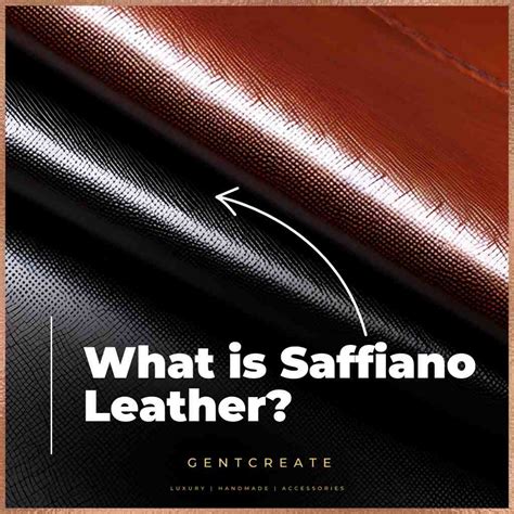 what does saffiano leather mean.